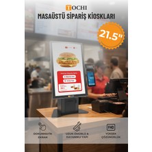 Tochi 21,5 Inç Masaüstü Ödeme Kiosku Android Fhd Dokunmatik Ekran Yazıcılı