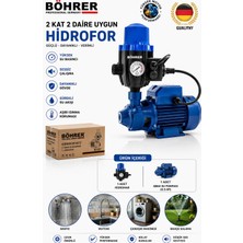 Böhrer BA011424 2 Kat 2 Daire Uygun Otomatik Aç Kapa Hidrofor - Şebeke Suyuna Uygun