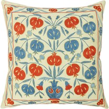 Soho Antiq Mervdest Nar Desenli Ipek Kırlent 50X50 cm