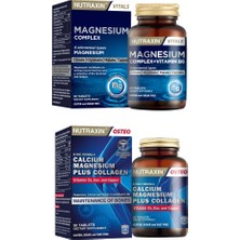Magnesium Complex 60 Tablet ve Nutraxin Osteo B One Formula  90 Tablet