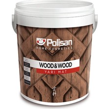 Polisan Wood&wood Ahşap Yarı Mat 0,75L