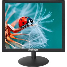 Poke 15.4'' Hd Monitör Kare Japon Panel 12V-220V Rose DM-154