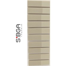 Sibga Tasarım Şeffaf Bej Rengi Postit Post-It Post It. Kitap Ayracı Ayraç Postit Sticker Not Kağıdı 200 Yaprak