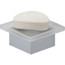 Geesa 913503 02 Modern Art Krom Duvara Montaj Sabunluk