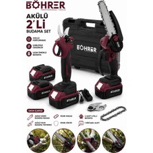 Böhrer BA011376 Dal Budama Seti - 2 Akülü 30MM Budama Makası + 10-15CM Budama Testeresi