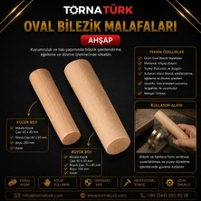 Torna Türk Oval Bilezik Ahşap Malafası Büyük Boy