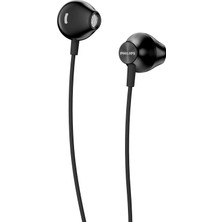 Philips TAUE100 Siyah Kablolu Kulak İçi Kulaklık Müzik Dinleme İçin Yumuşak Kulak Kapağı ile