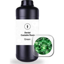 Birfigurum Dental Castable (Döküm) Reçinesi 1 kg / Yeşil