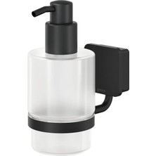 Geesa 917916 06 A Topaz Siyah Duvara Montajlı Sıvı Sabunluk 200 ml