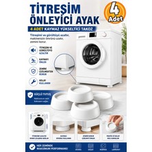 Öz Beyaz Eşya Arçelik - Beko - Altus Beyaz Çamaşır Buzdolabı Yükseltici Titreşim Önleyici Ayak 4 Adet