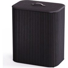 Joseph Joseph Tota 90 L Trio Luxe 3 Bölmeli Çamaşır Ayırma Sepeti - Siyah