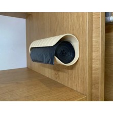 Sepetzone 3D Baskı Çöp Poşeti Tutucu - Dolap Içi Poşetlik ve Organizer