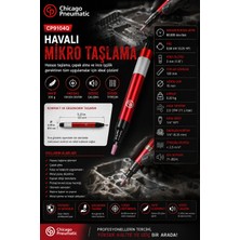 Chicago Pneumatic CP9104Q Havalı Mikro Taşlama