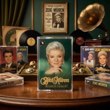 Eski Yeni Antik Zeki Müren Nostaljik Müzik Kaseti Seti | 4 Adet Orijinal Kaset | Koleksiyonluk Türk Sanat Müziği