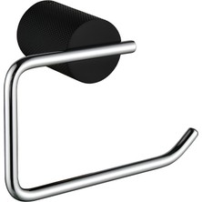 Fontana FN-70103 Krom & Siyah Tuvalet Kağıtlığı