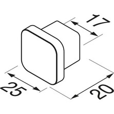 Geesa 917913 06 A Topaz Siyah Tekli Askılık