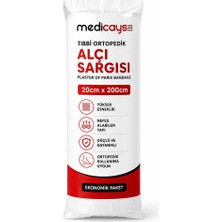Medicays+ Medicays Ortopedik Alçı Pamuğu 20CM×200CM (50 Paket)