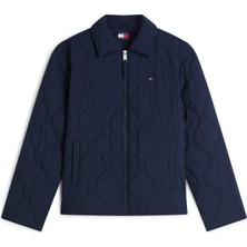 Tommy Hilfiger Tjw Coach Collar Quılted Jacket