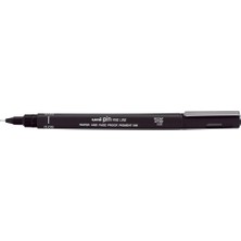  uni-ball pın0.05-200 teknik çizim kalemi akrilik uçlu fine line pin 0.05 mm siyah (12 li kutu)