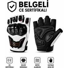 MOTOSOR MOTO MARKET Korumalı Motosiklet Eldiveni XL Yazlık Parmaksız Tasarım ile Güvenli Sürüş