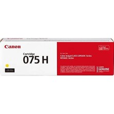 Canon CRG-075H Sarı Orjinal Toner