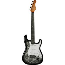 Smiger Smıger L-G2M Bks Strat Tipi Elektro Gitar Black Sparkle