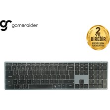 Gameraider K6 Pro Ultra-Slim Kablosuz Türkçe Klavye
