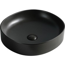 EY-4711MS Tezgah Üstü Lavabo Mat Siyah