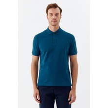 Sabri Özel Parlement %100 Pamuk Patlı Polo Yaka Regular Fit T-Shirt