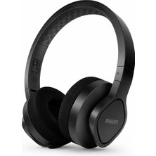 Philips TAA4216BK/00 Kablosuz Spor Kulak Üstü Kulaklık, 35 Saat Kullanım, IP55, Bluetooth 5.0, Siyah