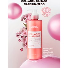 Onarıcı Kolajen Şampuanı KUNDAL Rich Perfume Collagen Damage Care Shampoo 400ml (Cherry Blossom)