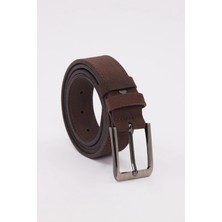 Tudors Erkek %100 Hakiki Deri 3,5 Cm Klasik Siyah Kemer