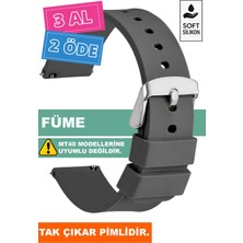 Trendburada Tcl Movetime MT42 MT42X MT43 MT46 Family - Slazenger Sl-09 Serileriyle Uyumlu Akıllı Çocuk Saati Kordonu Kayışı