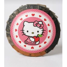 Aktez-El Hello Kitty Temalı Katlanabilir Pinyata ve Sopası