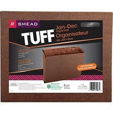Palmira Demir Smead Tuff Genişleyen Dosya, Aylık (Ocak-Aralık), 12 Cep, Mektup Boyutu, Redrope-Baskılı Stok (70488)