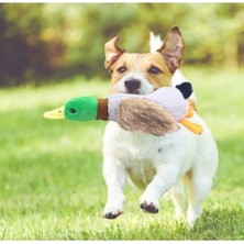 Semel Sesli Ördek Şekilli Peluş Köpek Oyuncağı