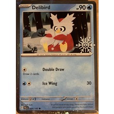 Pokemon TCG Delibird [holiday Calendar] #46 Pokemon Paldea Evolved Orijinal Kartı