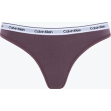 Calvin Klein Kadın / Kız Mor Calvin Klein Thong, Poh Mor Kadın Tanga