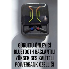 Semel Kablosuz Bluetooth Kulaklık Powerbankli Uzun Pil Ömrü Yüksek Ses Kaliteli
