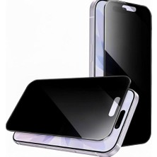 Vendas iPhone 16 Pro Max Uyumlu 360 Derece Ekranı Gizleyen Privacy Hayalet Ekran Koruyucu