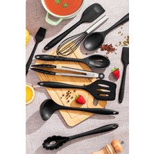 Empressco Pratik ve Dayanıklı 10'lu Silikon Spatula Seti, Mutfakta Kolaylık Sağlar