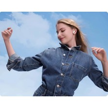 Palmira Demir Freebuds Se 2, 40 Saatlik Pil Ömrü, Canlı Renkler ve Taşınabilir Tasarım, 10 Dakikalık Şarjla 3 Saat Müzik Keyfi, IP54 Toz ve Su Sıçramasına Dayanıklılık, Güçlü Bluetooth 5.3 Bağlantısı, Beyaz