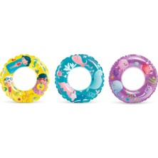 Intex Şeffaf Baskılı Simit 61 cm (6-10 Yaş)