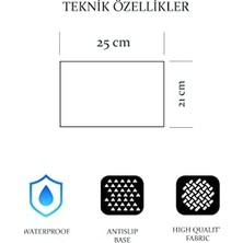 Palmira Demir 25X21 cm Mini Ofis Mouse Pad