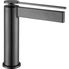 FJ-6017 Mat Füme Lavabo Bataryası