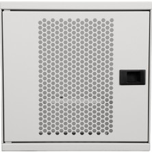 Alfafonet Wifi Box 280 Duvar Tipi Modem ve Wifi Kutusu 280X120X280 mm Mat Beyaz | Perfore Metal Kapak | Montajlı