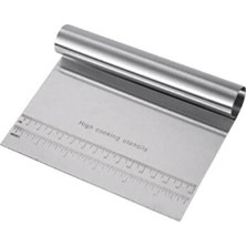 Empressco Kareli Desenli Ölçekli Hamur Kazıyıcı 15 Cm, Pratik ve Kullanışlı