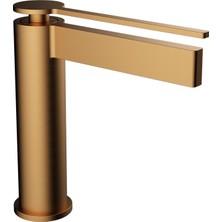 FJ-6013F Mat Fırçalanmış Rose Lavabo Bataryası