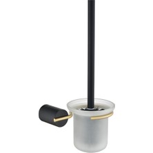 Fontana FN-70204 Altın & Siyah Tuvalet Fırçası