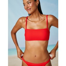 Koton Bikini Üstü Dolgulu Dokulu